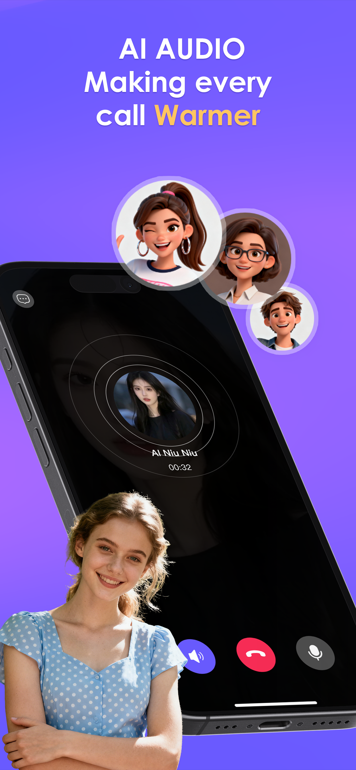 AI Audio - Voice Calls Made Warmer